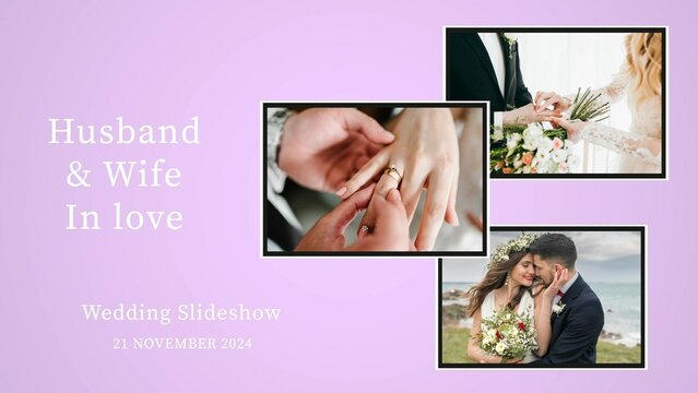 Beautiful Romantic Wedding Slideshow