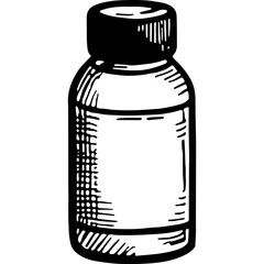 Doodle Little Plastic Bottle