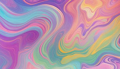 Obraz premium Colorful liquid dreamy abstract background