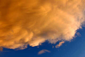 Fototapeta premium Sunset Clouds Background
