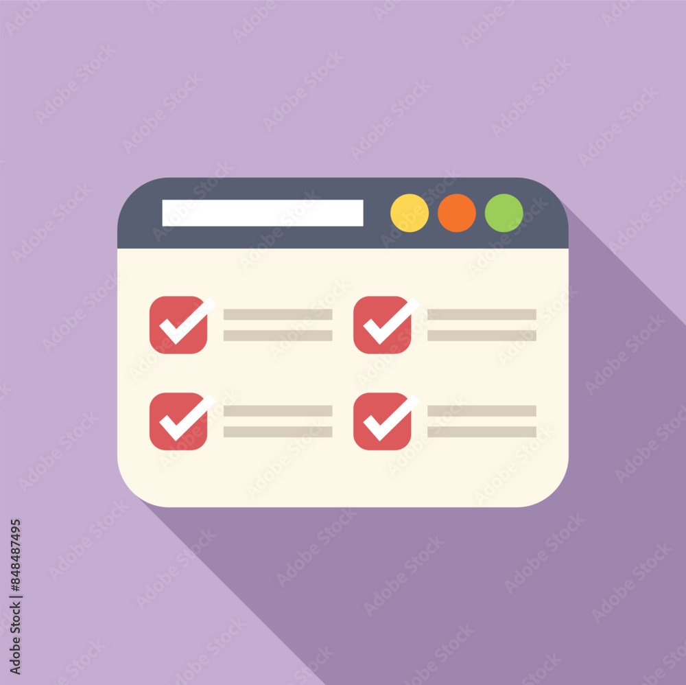 Poster online survey form showing all questions have been answered and checked