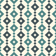 Ethnic, tribal seamless surface pattern. Repeated diamonds and rhombuses motif. Folk background. Folkloric wallpaper. Geometric ornament. Geo digital paper, textile print. Vector art