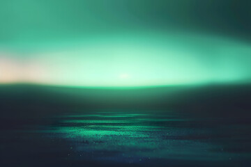 Fototapeta premium gradient blurred background, neon green and black, simple, minimalist