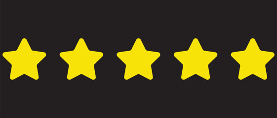 stars symbol vector.  stars symbol icon on white and blue background. vector illustration. 