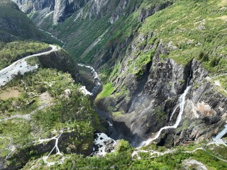 Vøringsfossen waterfall in Norway