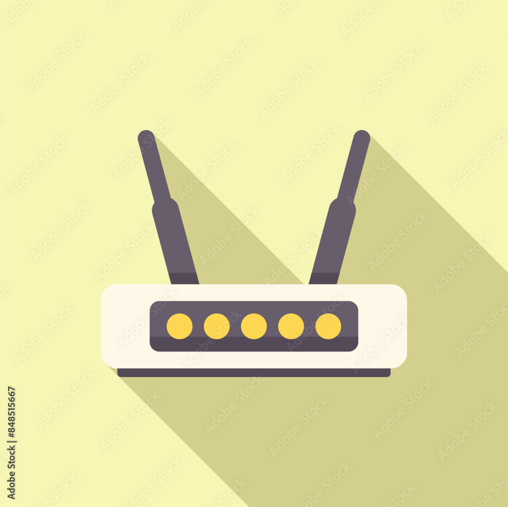 Aufkleber wireless router providing strong internet signal for seamless browsing experience