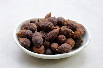 Black Cardamom or Greater Cardamom