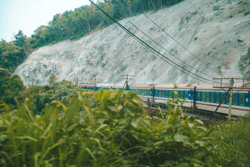 Vietnamese train tourism transportation 