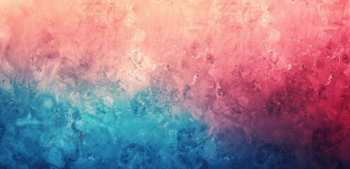 Abstract Textured Background of Pink and Blue Hues