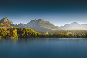 Szczyrbskie Jezioro, Strbske Pleso, High Tatras, Slovakia © Radosław Dybała