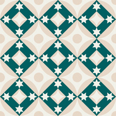 Oriental Square Ornament Background