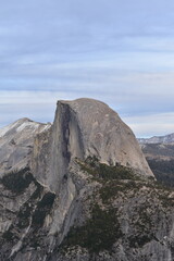 View of the majestic Half Dome in Yosemite National Park