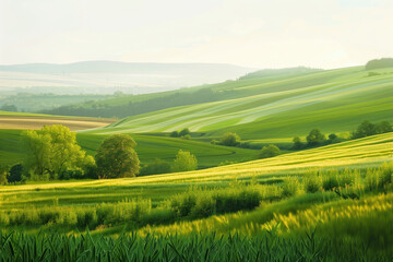 Fototapeta premium A large explosion is depicted in the image, with a lot of debris and smoke