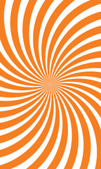 Radial lines swirl retro background