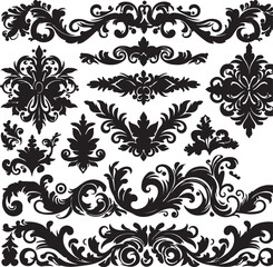 set of elements for design.