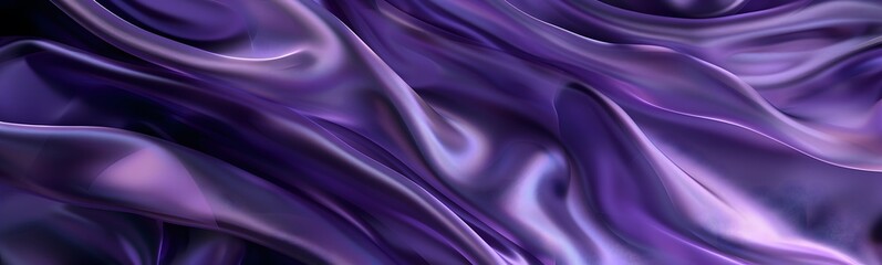 Obraz premium Purple background with swaying cloth.