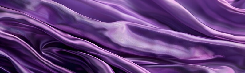 Fototapeta premium Purple background with swaying cloth.
