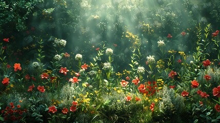 Summer Background with High Quality and Clear Focus