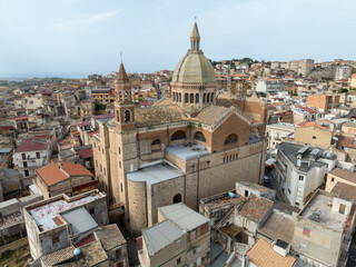 Fototapeta premium Cathedral of Favara - Italy