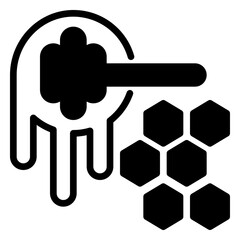Car battery icon, glyph icon style