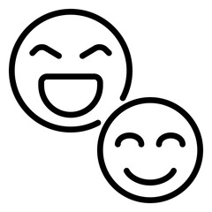 Obraz premium Funnel icon, line icon style