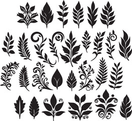 seamless pattern with leaves.