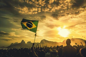 National liberation: Brazilian independence day, marking historic moment of independence with joyous parades, ceremonial events, reflections on journey towards sovereignty, unity as a nation.