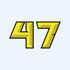 Racing Number