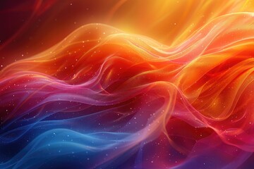 Fototapeta premium Modern masterpiece, abstract background wallpaper banner, presenting a stunning fusion of color, shape, and form, designed to elevate the aesthetic of websites, presentations, and digital artworks.
