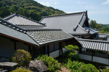興聖寺　天竺殿から望む伽藍　京都府宇治市