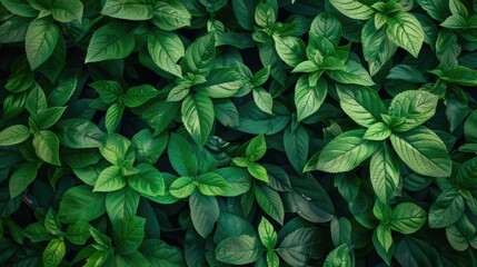 Background of plants in nature