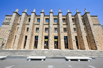 Post Office in Ragusa, Sicily, Italy