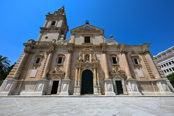 Obraz premium Cathedral of San Giovanni Battista - Ragusa, Italy