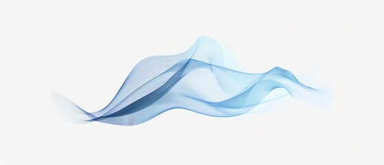 Blue wave illustration with curved lines and swirls, creating a seamless pattern for wallpaper or backgrounds