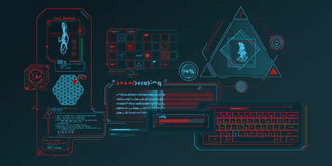 Scientific research data processing interface.