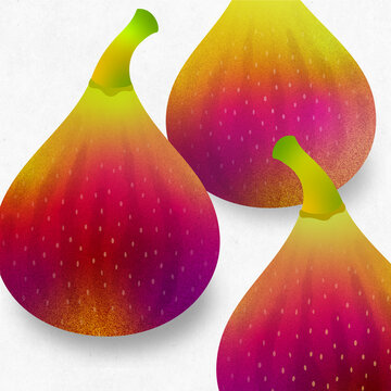Luscious Fruits, fig