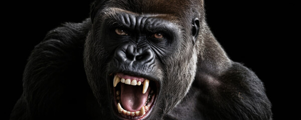 gorilla portrait