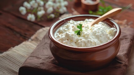 rice pudding with cinnamon