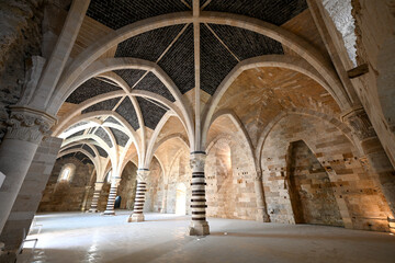 Fototapeta premium Maniace Fortress in Ortigia, Syracuse, Sicily, Italy