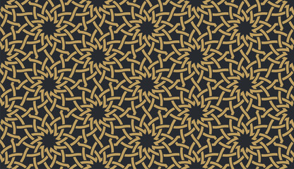 Seamless geometric pattern in authentic arabian style.