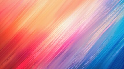 Obraz premium Abstract Diagonal Lines of Colors