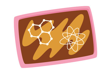 Back to School Flat Sticker Design