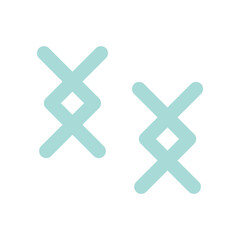 Obraz premium Abstract geometric shape vector element