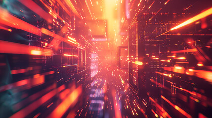 Fototapeta premium futuristic technology background, Wallpaper 