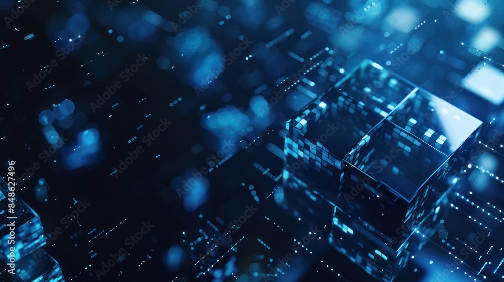 Poster electronic circuit board. technology concept ,microchip cpu processor circuit board.