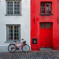 Experience the Vibrant Vermilion Velocipede - Perfect for Outdoor Adventures