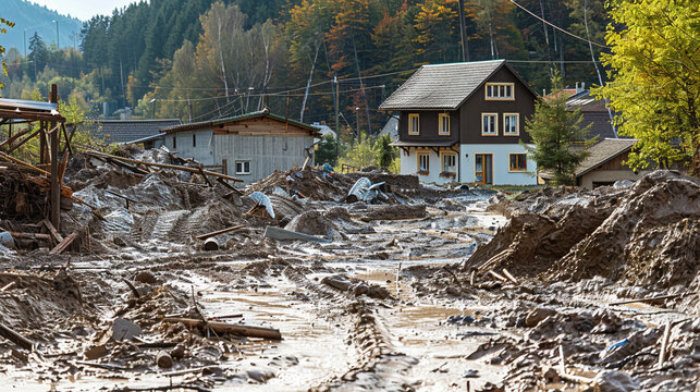 Natural disasters, mudslides.