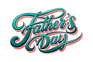 Obraz premium Father's Day svg, super dad T Shirt, Retro hand drawn lettering with Father's day quotes, Happy Fathers Day Typography Vector Bundle, Cut File Cricut, Silhouette, Illustration, svg, png