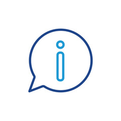 Info icon, information sign vector design