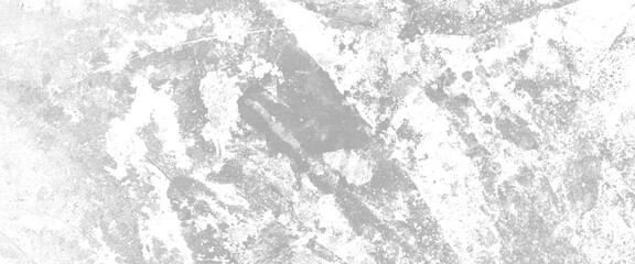 Old wall texture pattern of scratches chips scuffs vintage worn surface dust grain texture white and grey background.
